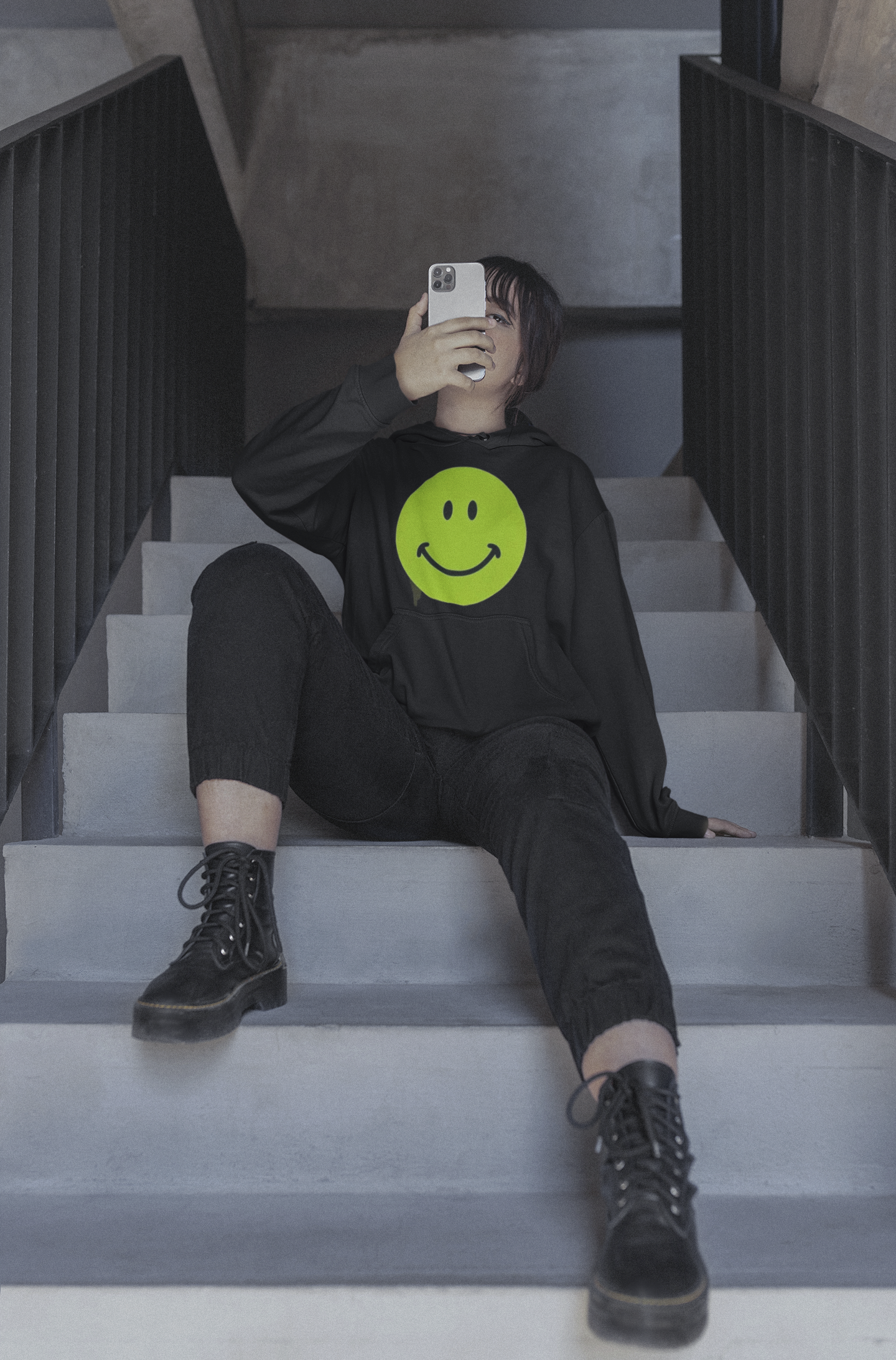 Smiley Adult Sweatshirt