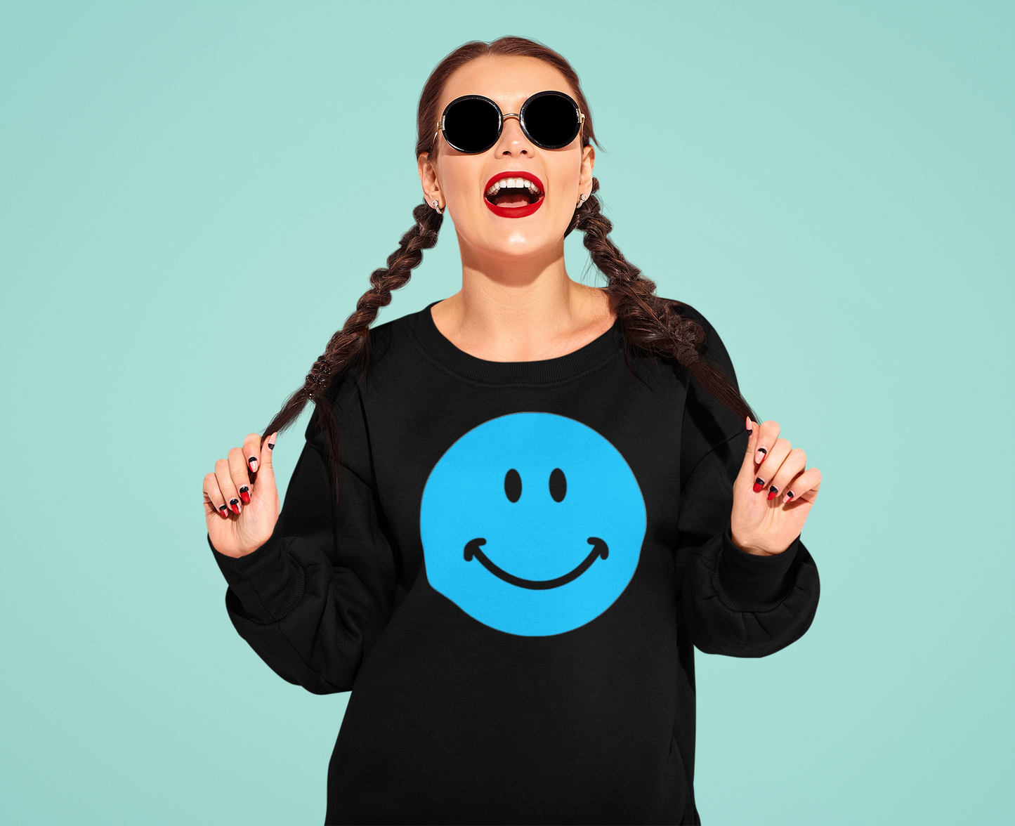 Smiley Adult Sweatshirt