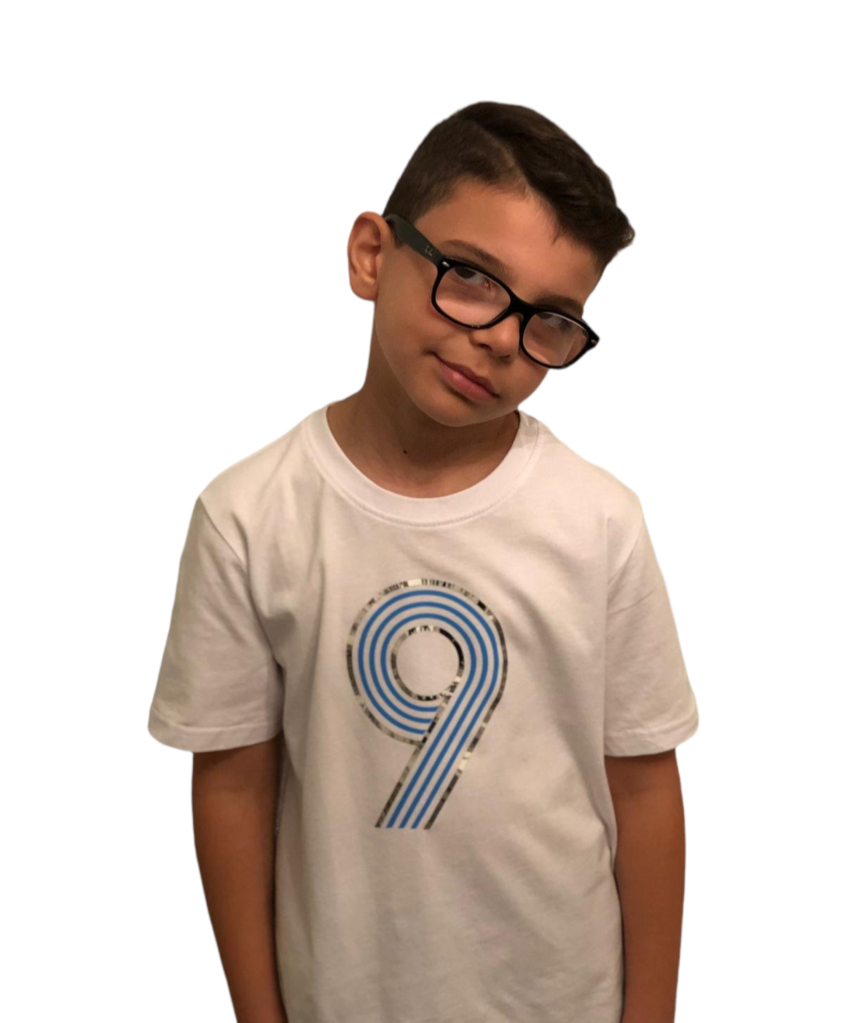Kids Age T-shirt with custom number