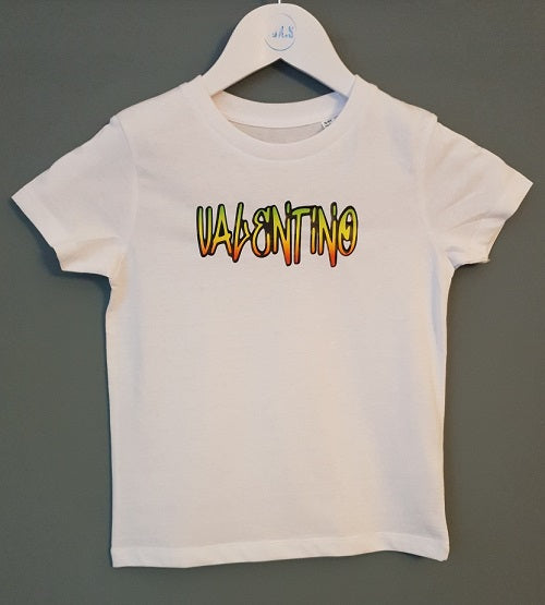 Custom Kids Graffiti Name T-shirt