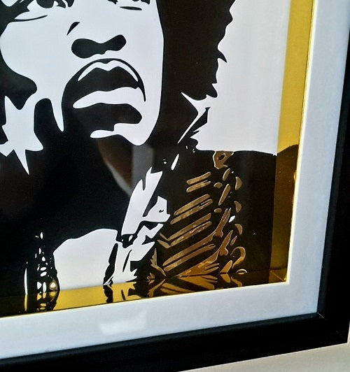 Hendrix Print - Framed
