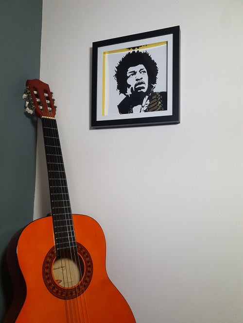 Hendrix Print - Framed