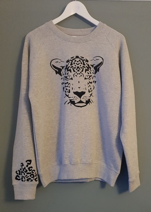 Leopard Face Sweatshirt