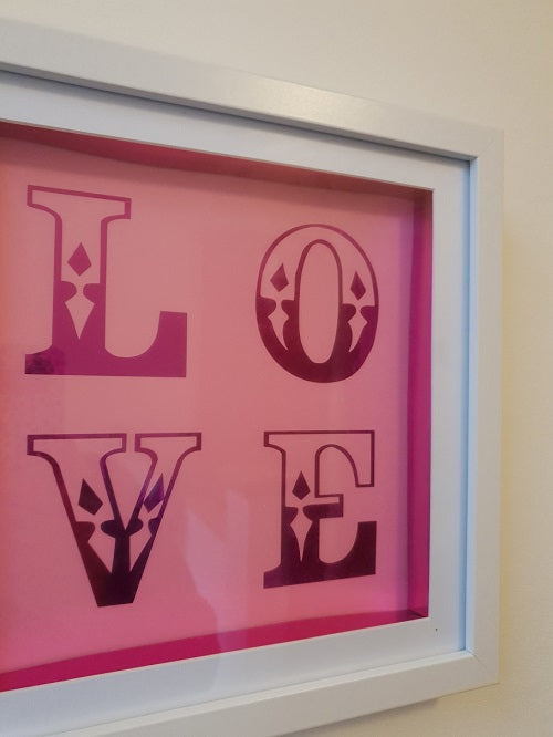 LOVE Print - Framed