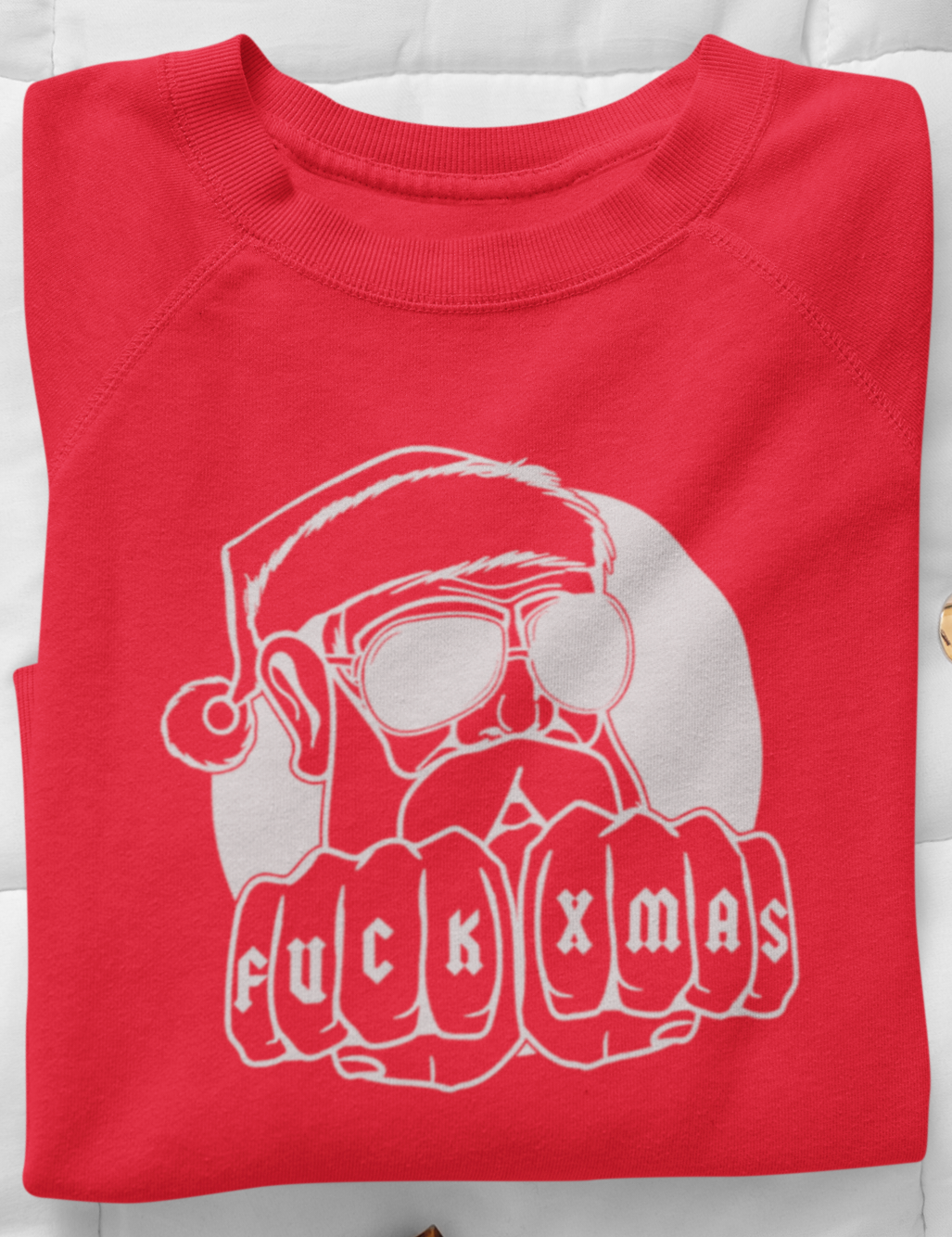 Tattooed Santa sweatshirt
