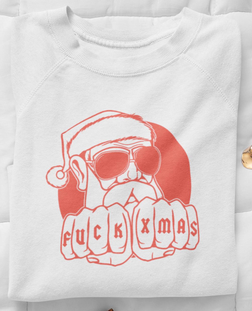 Tattooed Santa sweatshirt