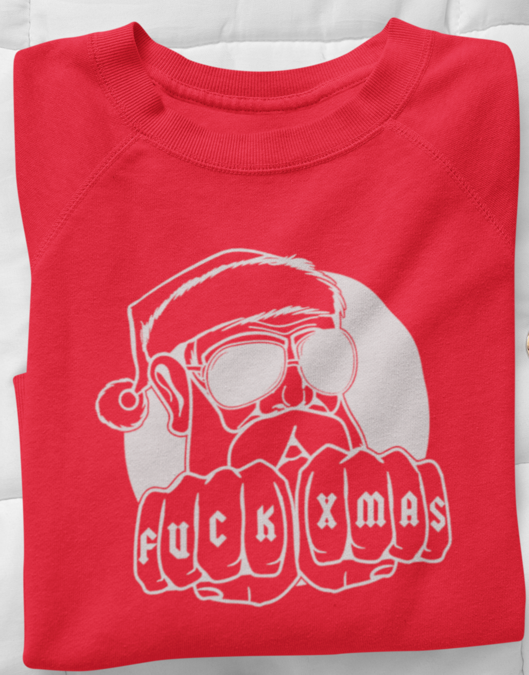 Tattooed Santa sweatshirt