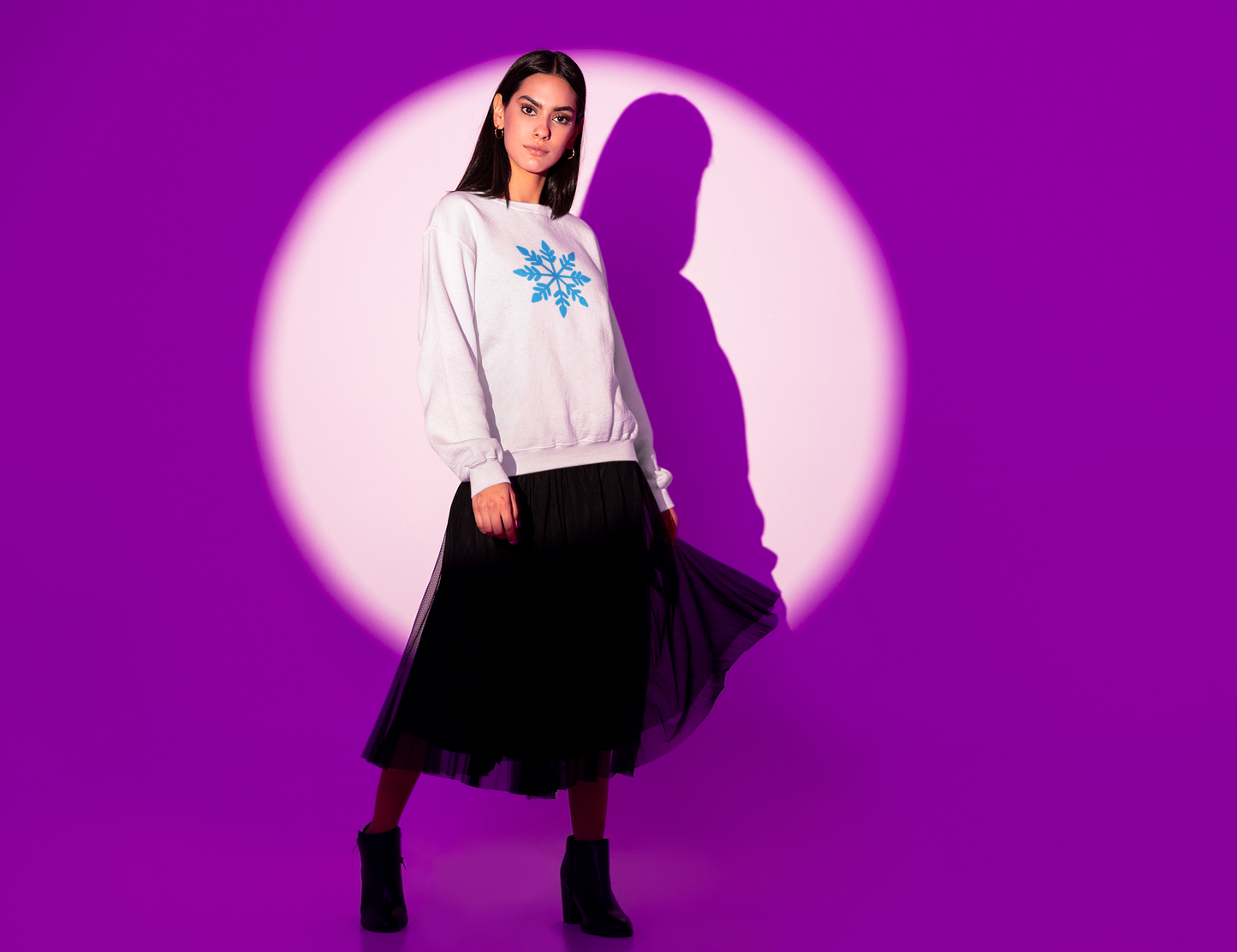 Snowflake sweatshirt