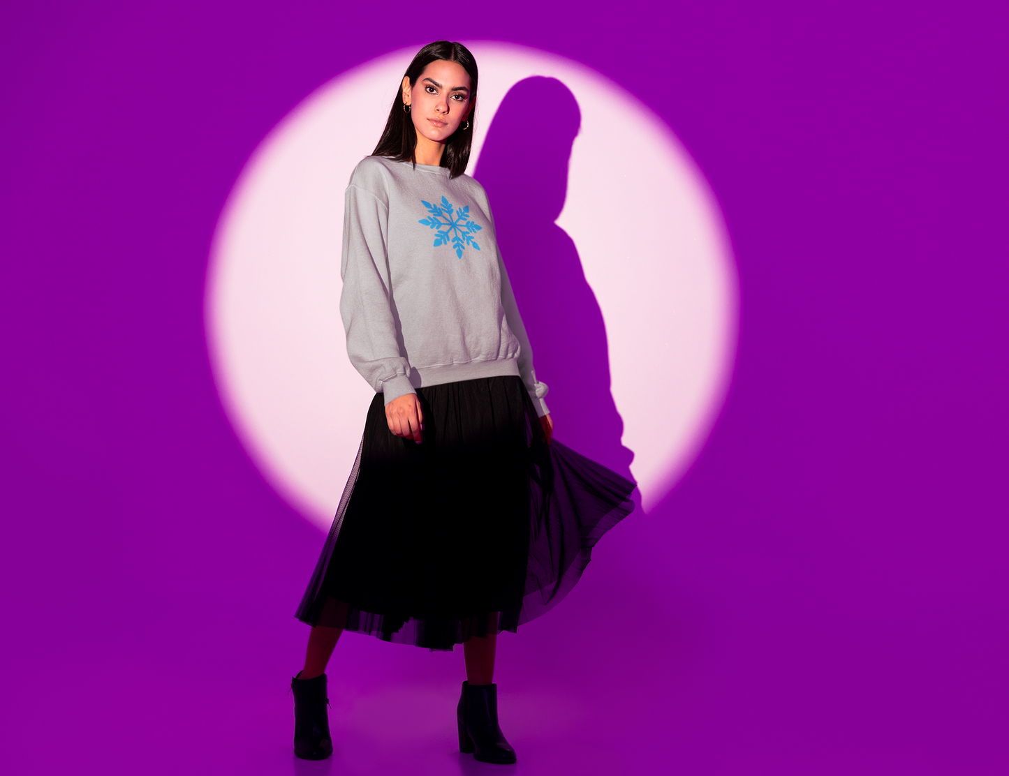 Snowflake sweatshirt