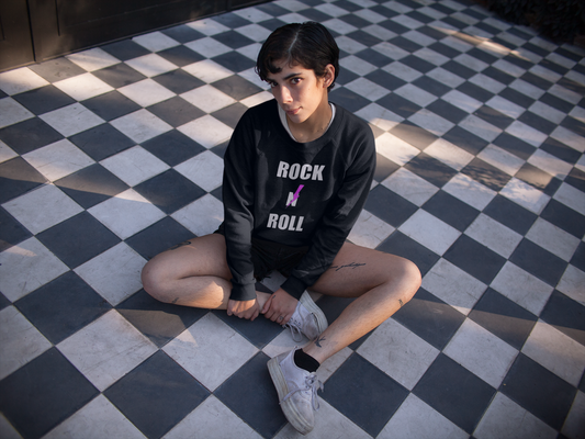 Rock n Roll Adult Sweatshirt