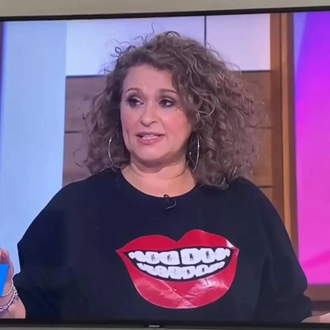 Lips and Braces Adult Sweatshirt