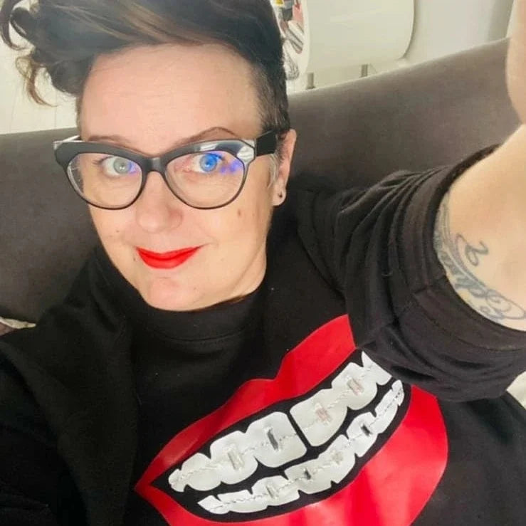 Lips and Braces Adult Sweatshirt